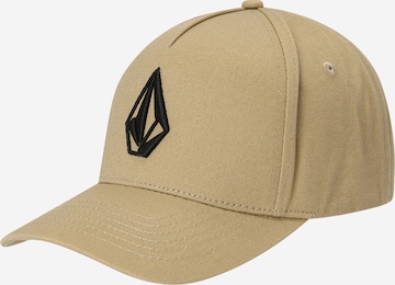 Casquette Volcom en beige : devant