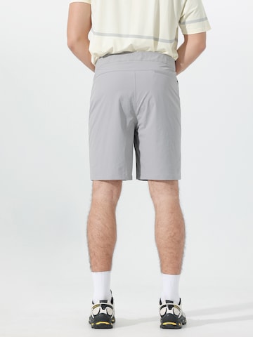 YOUTHUP Regular Workout Pants 'Trockenbahn' in Grey
