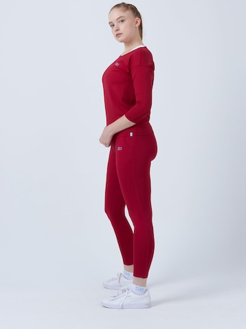 SPORTKIND - Camiseta funcional '3/4 Loose Fit' en rojo