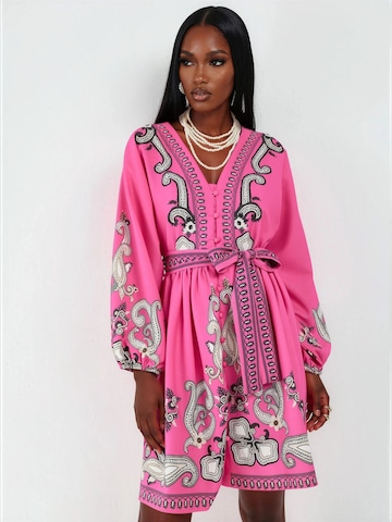 Abito di MSN Collection in rosa: frontale