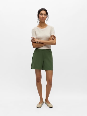 Regular Pantalon 'OBJLisa' OBJECT en vert
