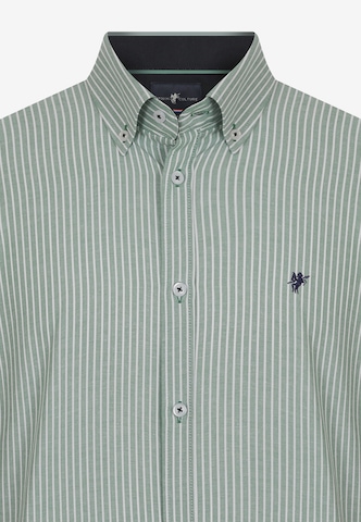 DENIM CULTURE - Ajuste regular Camisa 'AMERIGO' en verde