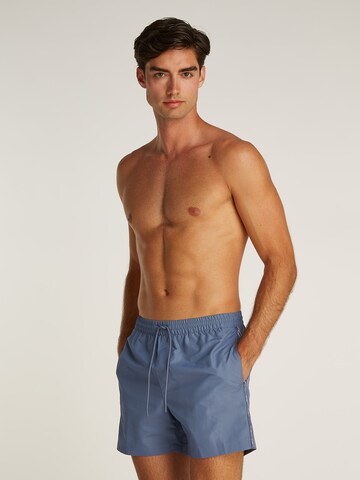 Calvin Klein SwimwearKupaće hlače - plava boja: prednji dio