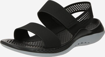 Crocs Hiking Sandals 'LiteRide 360' in Black: front