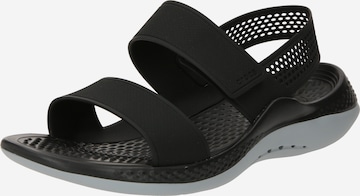 juoda Crocs Sportinio tipo sandalai 'LiteRide 360': priekis