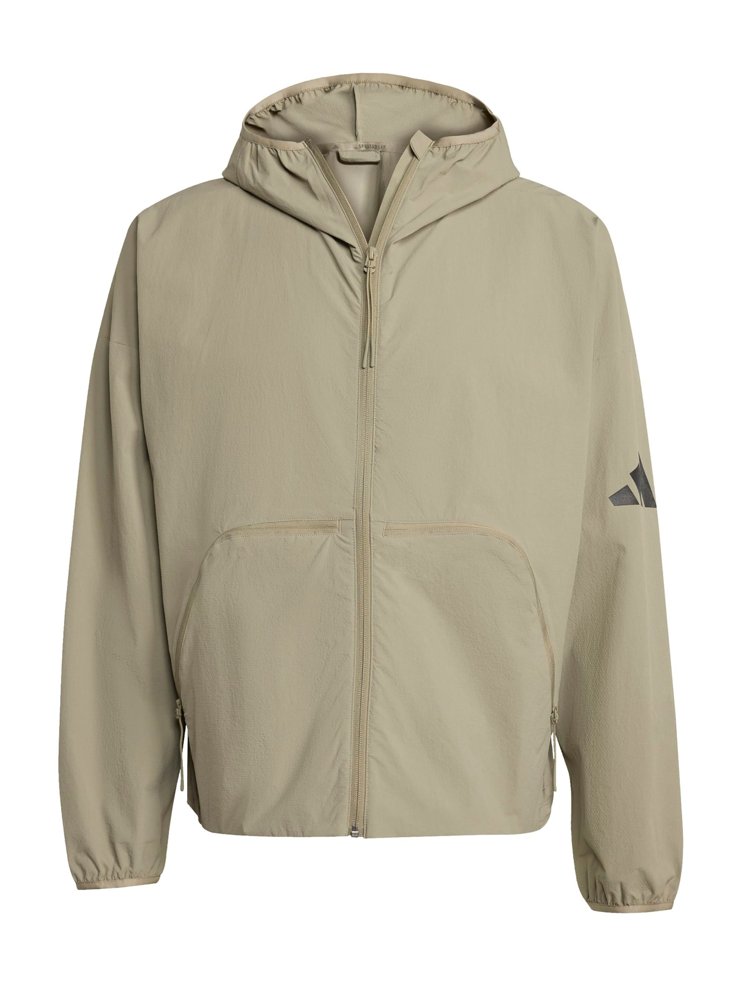 ADIDAS SPORTSWEAR Urheilutakki 'Myshelter' värissä vihreä: etupuoli