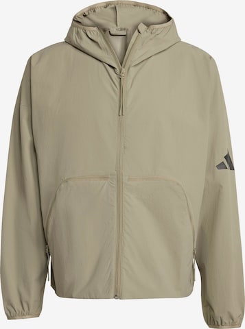 ADIDAS SPORTSWEAR Спортивная куртка 'Myshelter' в Зеленый: спереди
