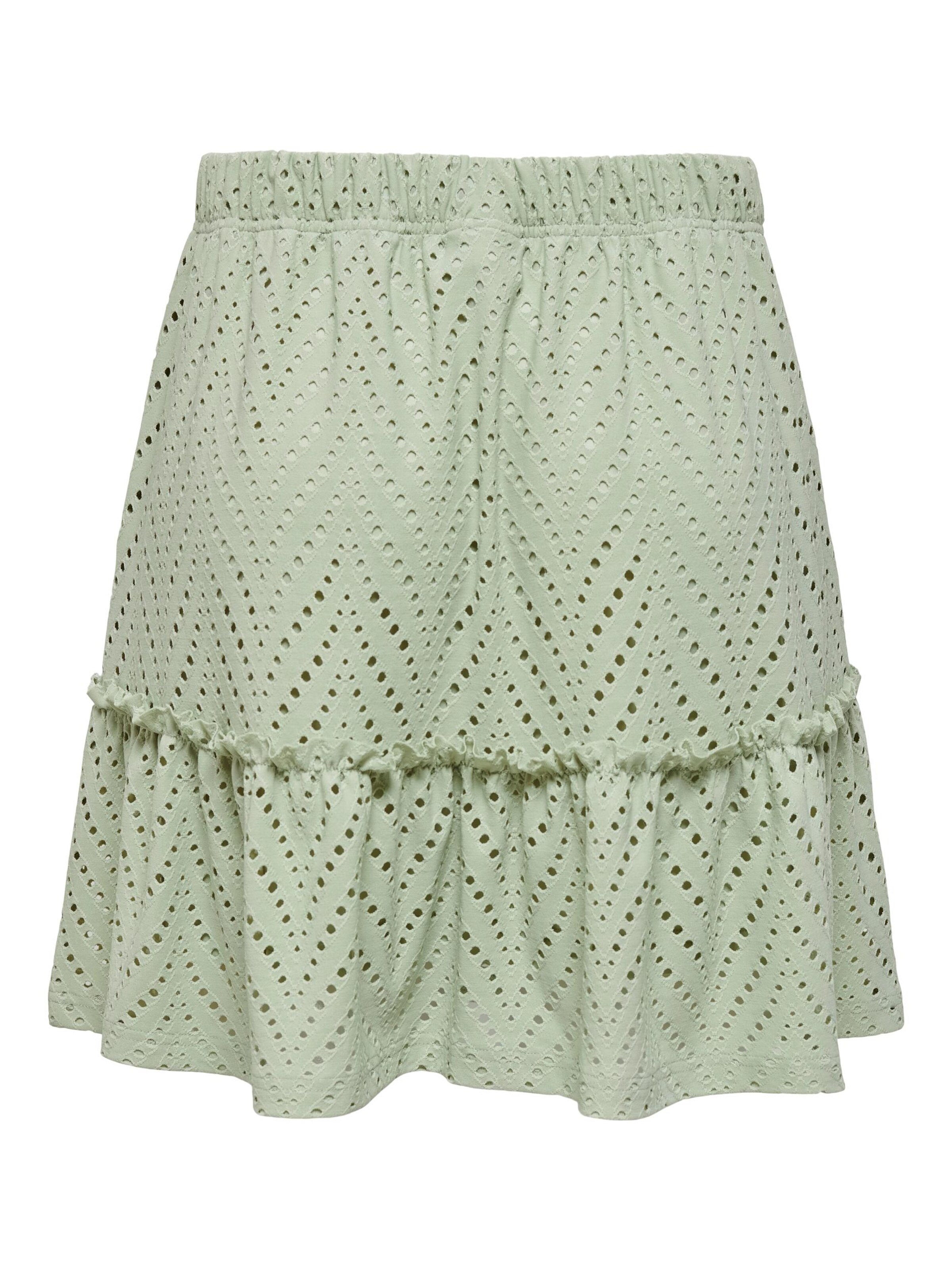 JDY Skirt 'CARLA CATHINKA' in Green