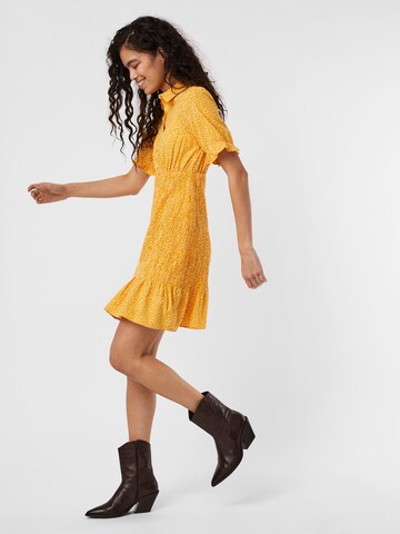 VERO MODA Shirt dress 'Dicthe' in Orange