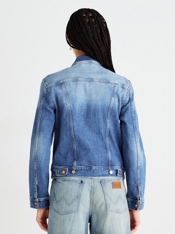 WRANGLER Φθινοπωρινό και ανοιξιάτικο μπουφάν 'HERITAGE' σε μπλε: πίσω