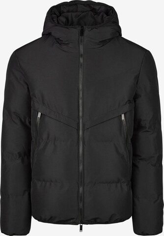 Veste outdoor 'Lunar' poolman en noir : devant