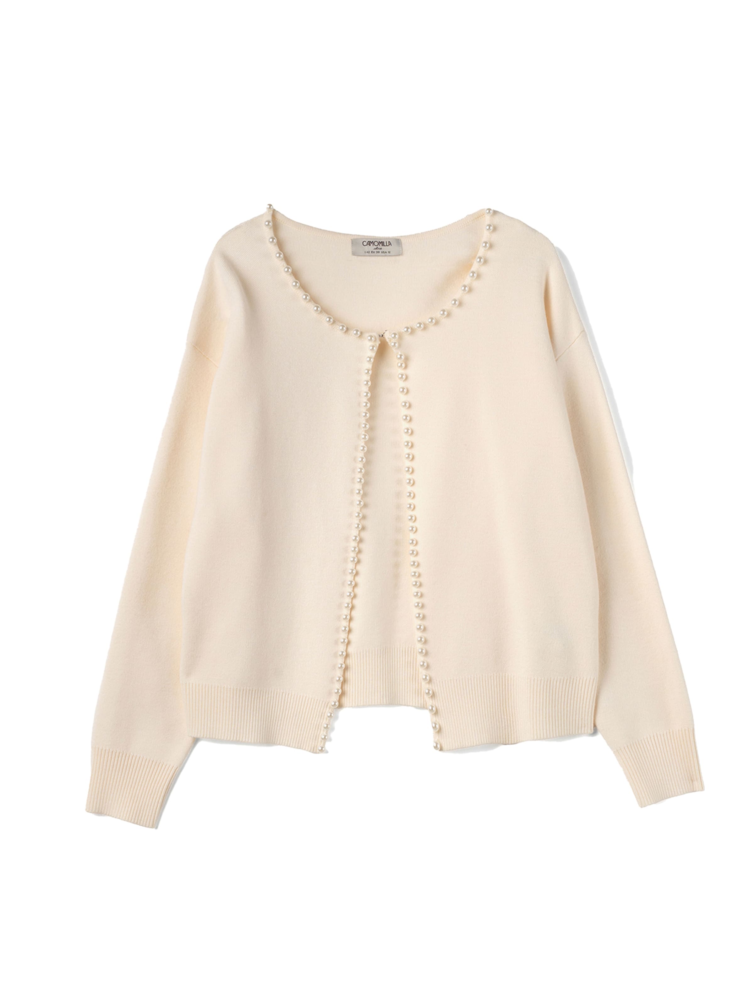 Giacchetta 'COY' di Camomilla Italia in bianco: frontale