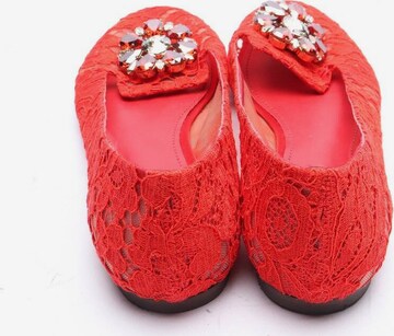 DOLCE & GABBANA Flats & Loafers in 39 in Red