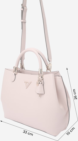 GUESS Τσάντα χειρός 'Gizele' σε ροζ
