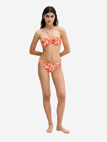 Marc O'Polo Bikini Bottoms ' Firecracker Floral ' in Orange: front