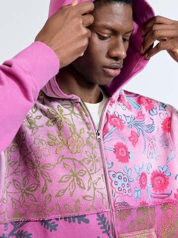 Desigual Dressipluus 'Floral', värv roosa