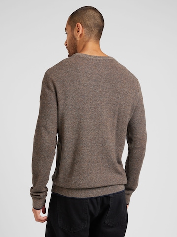 TOM TAILOR Pullover in Braun