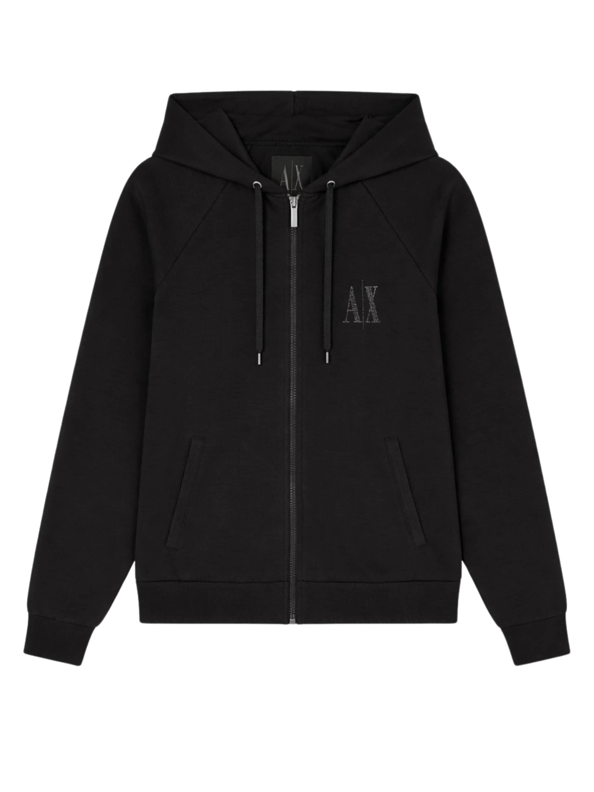 ARMANI EXCHANGE - Sudadera 'XW002814' en negro: frente