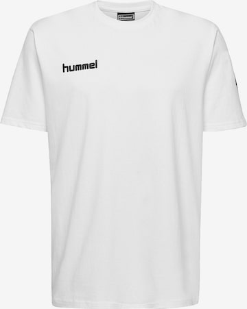 Hummel Shirt in Wit: voorkant