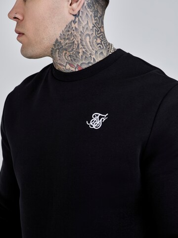 SikSilk Sweatshirt in Schwarz