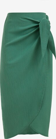 WE Fashion - Falda en verde: frente