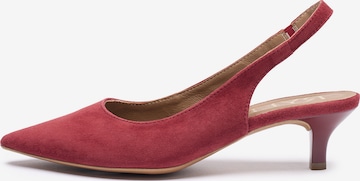 RYŁKO Remmiavokkaat värissä punainen: etupuoli