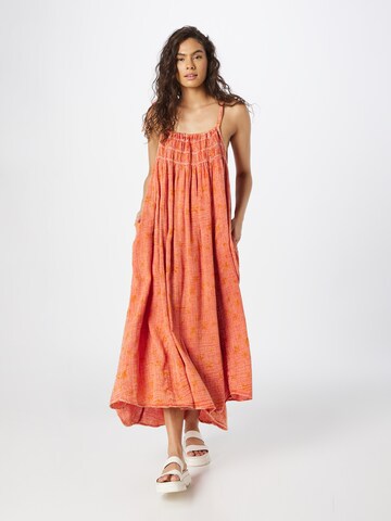 Robe Free People en rouge : devant