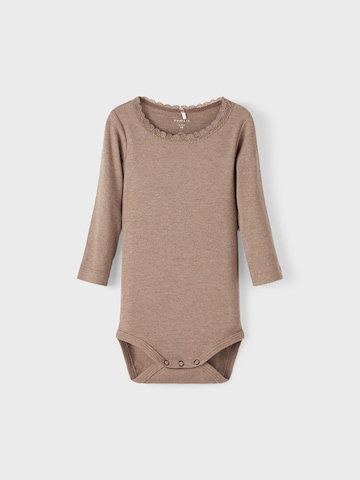 Tutina / body per bambino 'KAB' di NAME IT in marrone