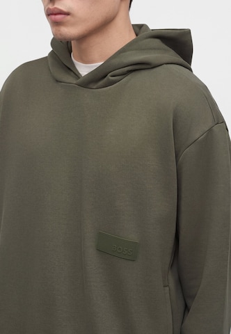 BOSS Sweatshirt in Grün