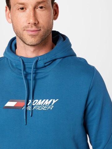 TOMMY HILFIGER Mikina – modrá