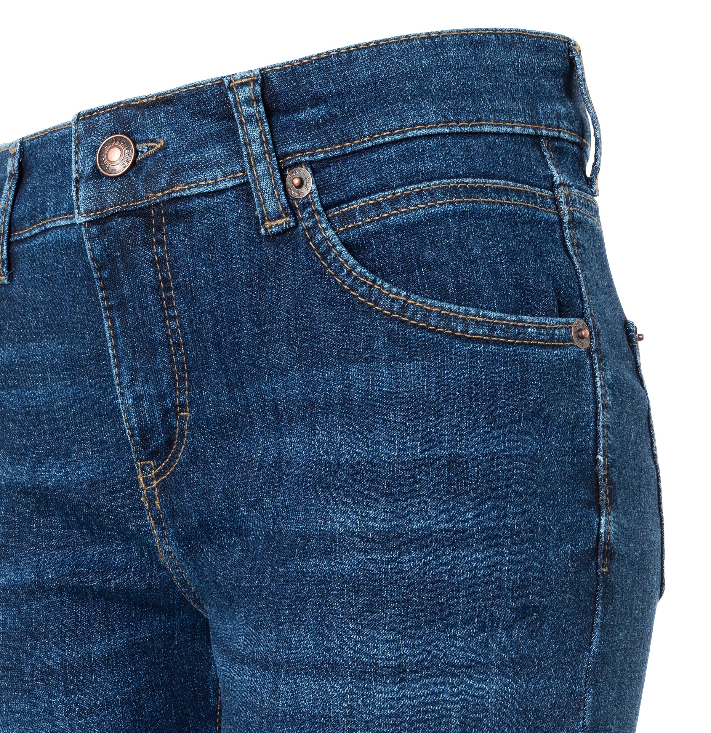 MAC Slimfit Jeans in Blau