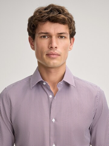 JOOP! Slim Fit Businesshemd 'Pierce' in Rot