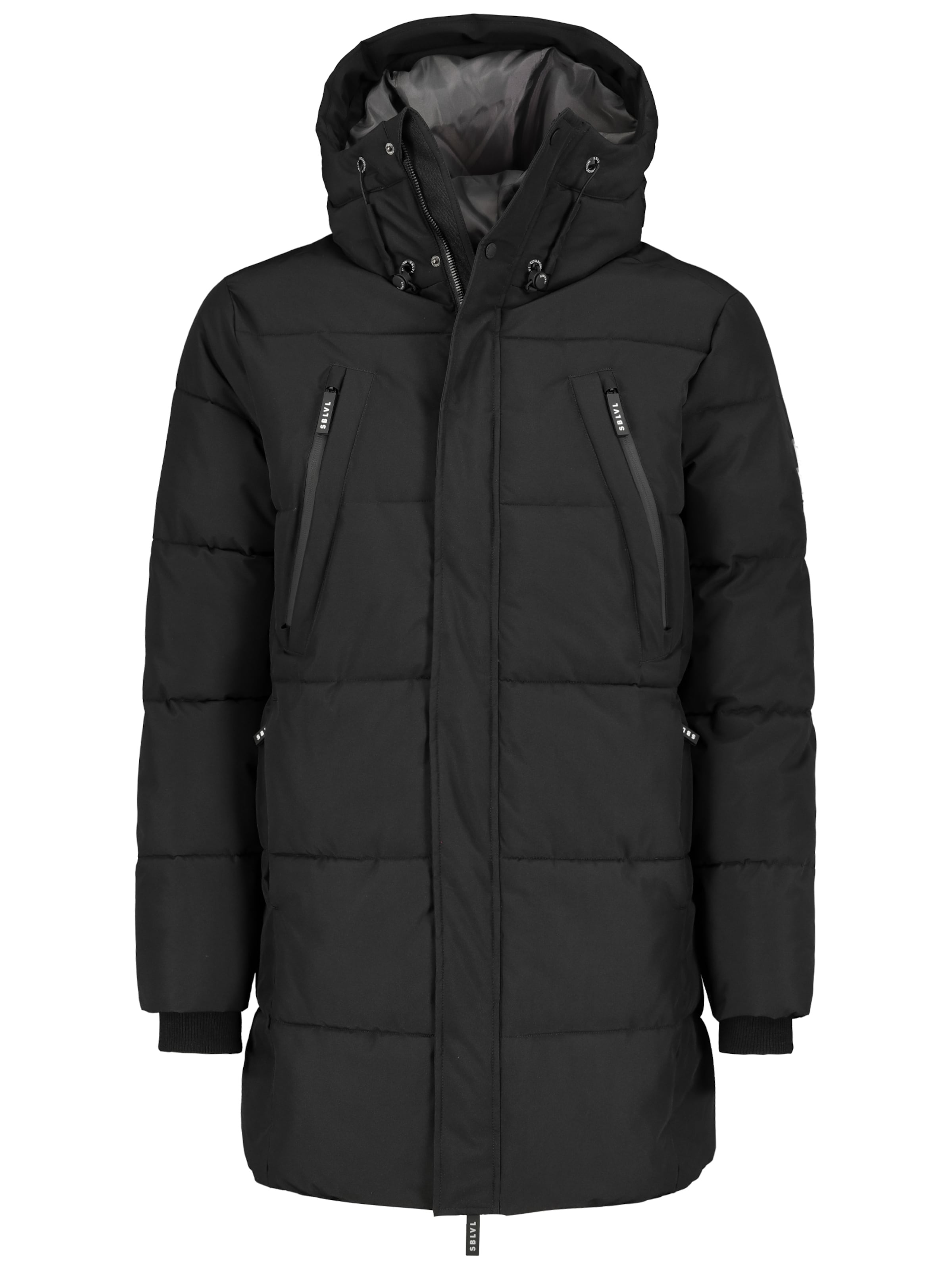 Sublevel Winterjas in Zwart: voorkant