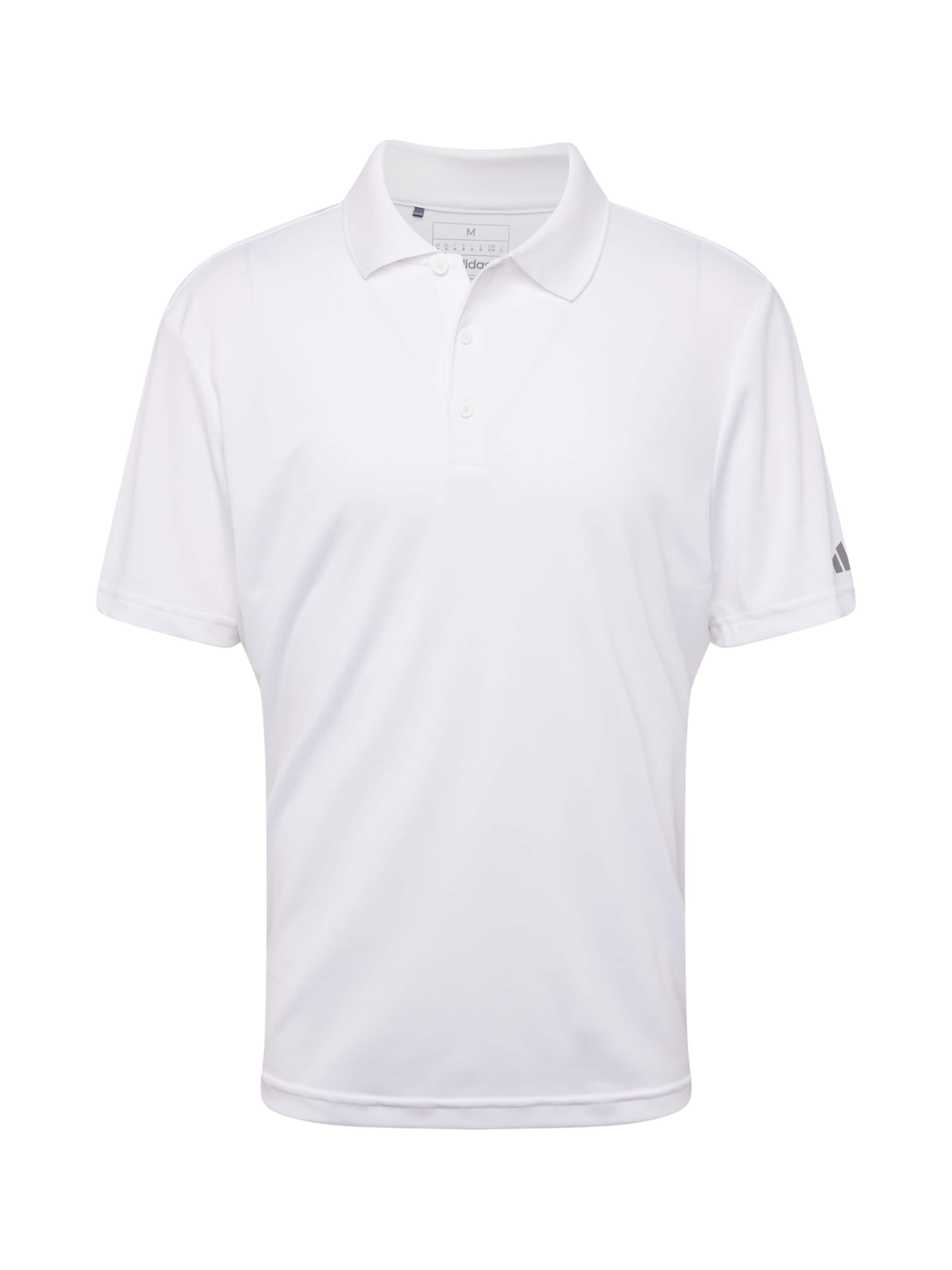 ADIDAS GOLF Performance shirt 'Core Performance Primegreen Polo' in White: front