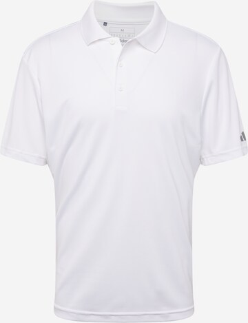 ADIDAS GOLF - Camiseta funcional en blanco: frente