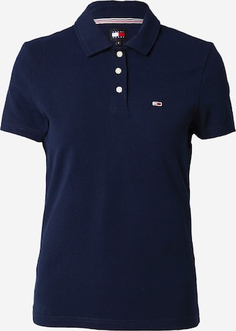 Tommy Jeans Shirt 'ESSENTIAL' in Blue: front