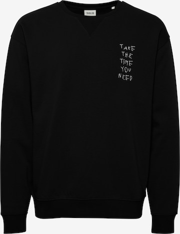 !Solid Sweatshirt 'Halvard' in Black: front