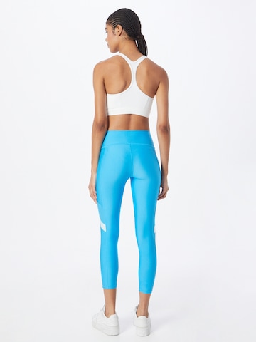 UNDER ARMOUR Skinny Sporthose in Blau