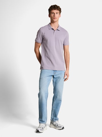 TOM TAILOR DENIM Poloshirt in Lila
