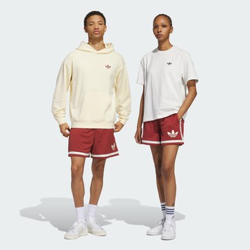 Loosefit Pantalon ADIDAS ORIGINALS en rouge