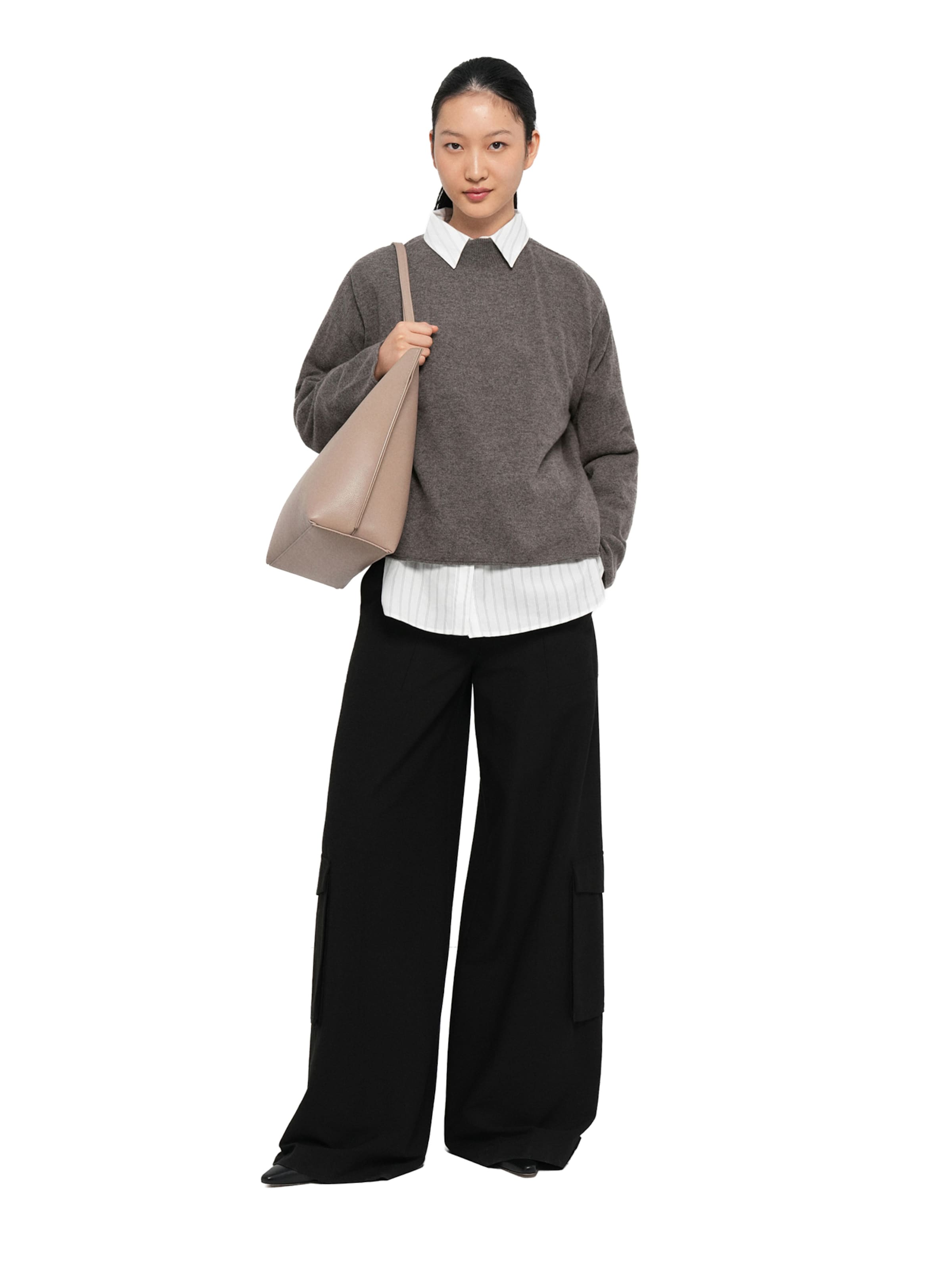 DRYKORN Свитер 'TIMOTHEA' в Серый