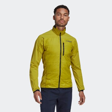 ADIDAS TERREX Outdoorjas in Groen: voorkant