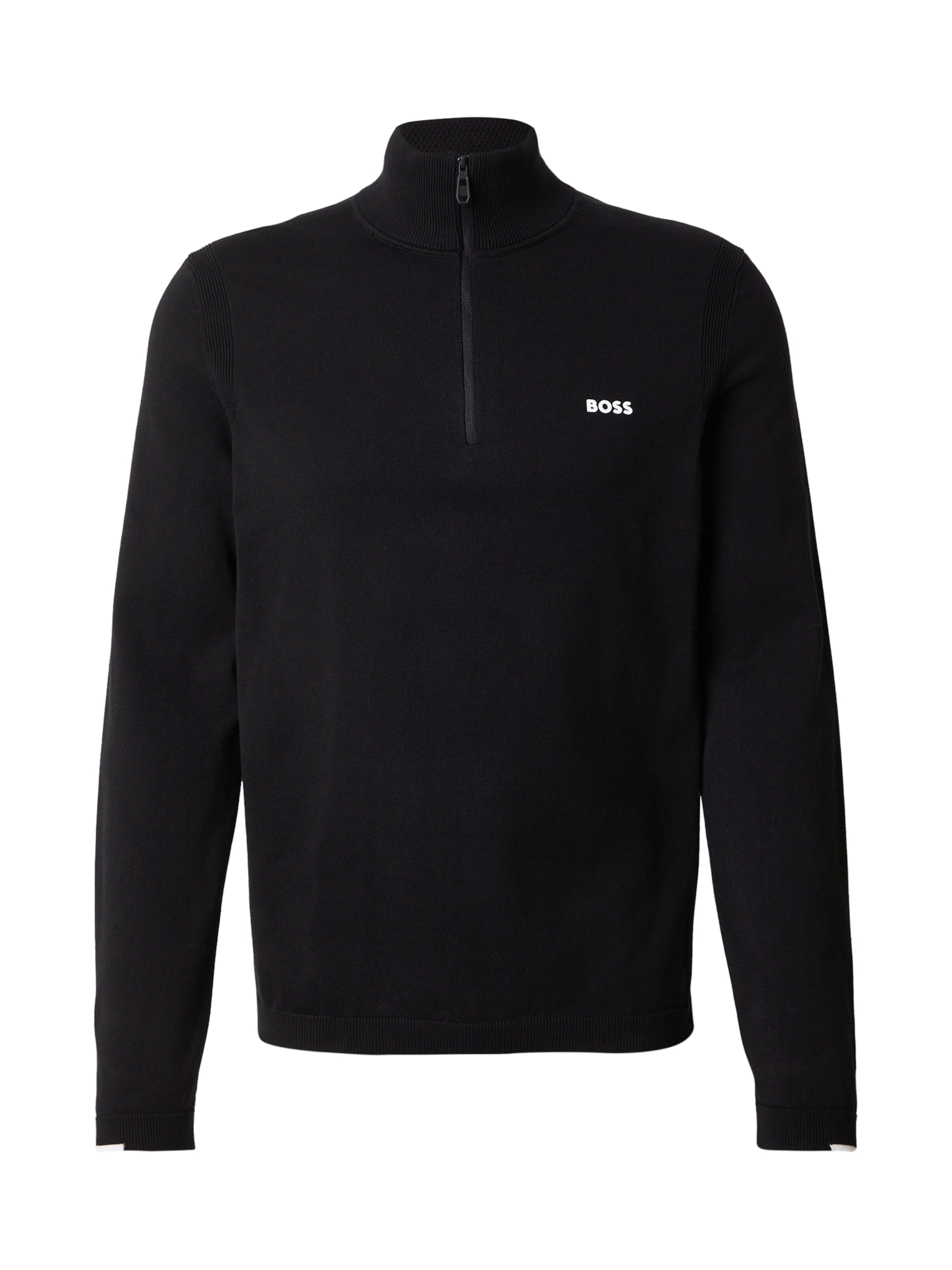 BOSS Pullover 'Ever-X' in Schwarz: Vorderseite