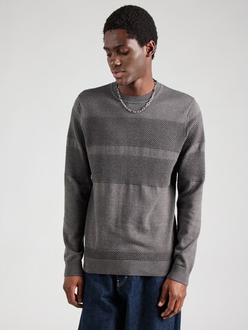 Jack & Jones Premium - Pullover 'JPRBLUNOAH' em cinzento: frente