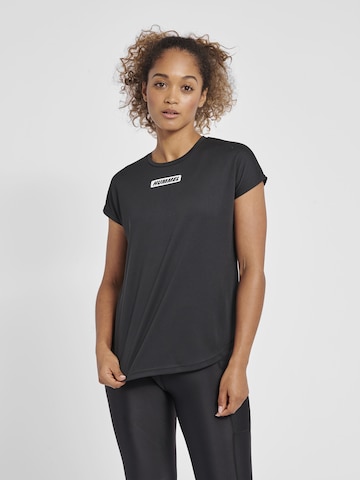 Hummel - Camiseta funcional 'Tola' en negro: frente
