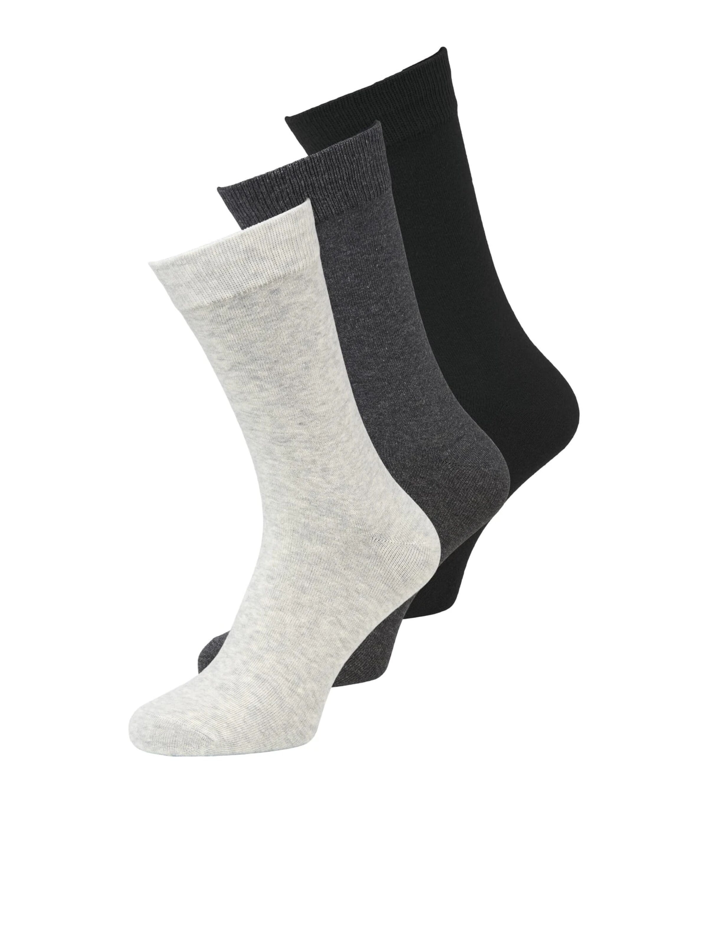JACK & JONES - Calcetines 'Rafael' en gris: frente