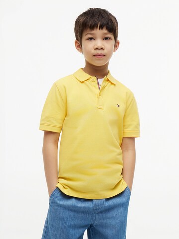 TOMMY HILFIGER Shirt 'Essential' in Yellow: front