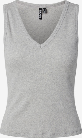 Maillot de corps 'PCBella' PIECES en gris : devant
