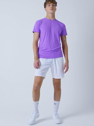 SPORTKIND Performance shirt in Purple: front