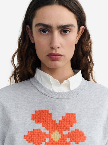 Sweat-shirt 'Jodie' Thinking MU en gris